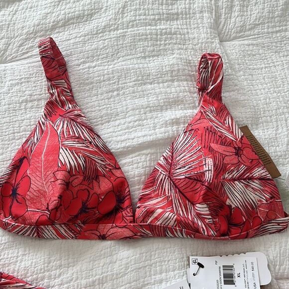 NWT Volcom Women's Sea U Soon Vneck Two Piece Bikini - Picture 2 of 8